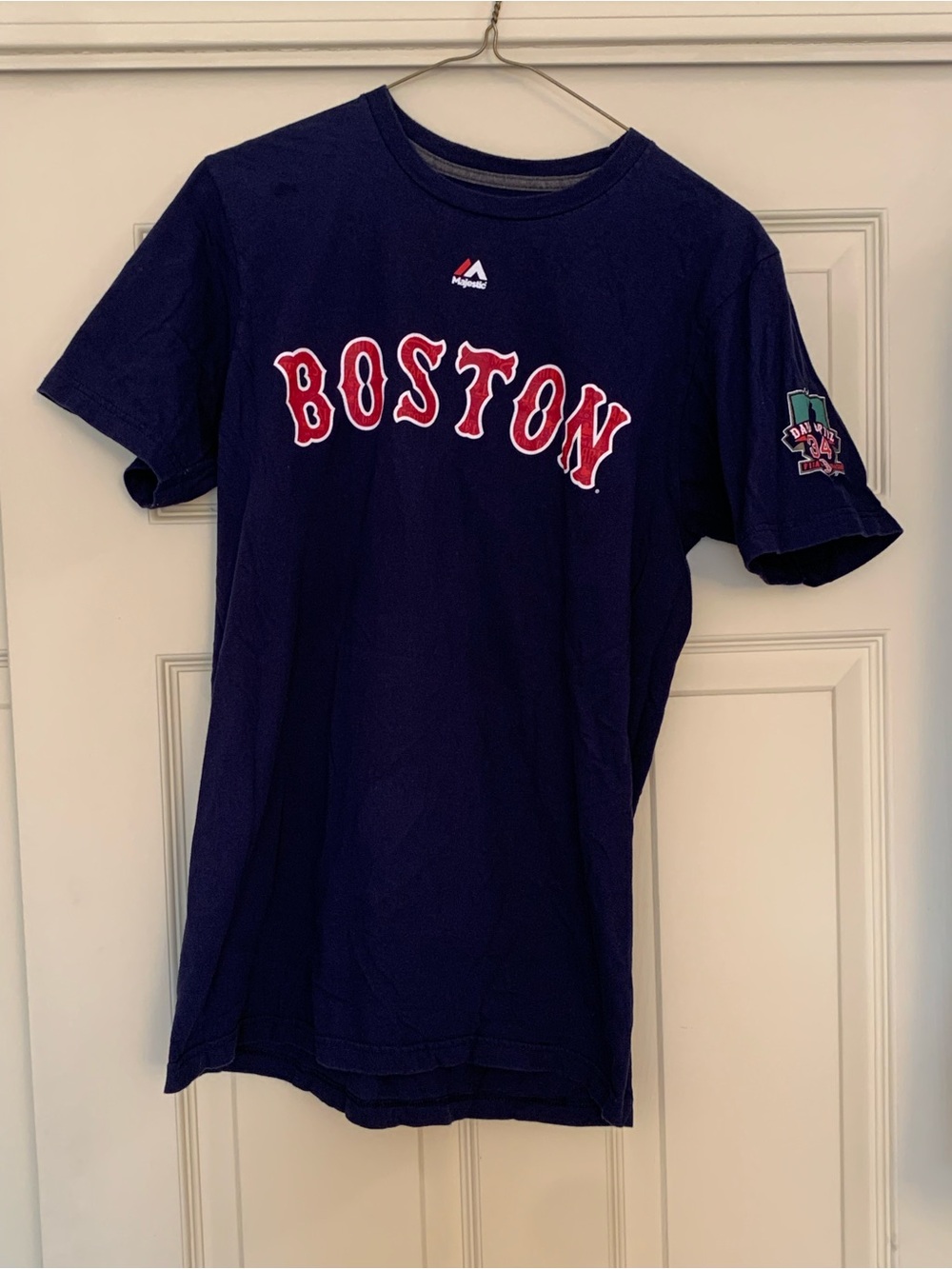 David Ortiz Big Papi Shirt Mens M Red Sox Majestic 2016 Final Season All Star 34